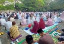 Bertempat di Lapangan Unimar, Solat Idul Adha Berlangsung Khidmat